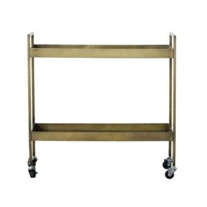 Carrito de Bar de Lujo para Cocina, Carrito de Servicio de Latón, Mueble de Hotel, Carrito de Bar Metálico, Mueble de Hotel - Product Image 4