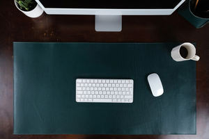 แผ่นรองโต๊ะหนังแท้หรูหรากันกลิ่นสำหรับงานหนักทนทานกันลื่นแผ่นรองเขียนสำนักงานมืออาชีพ LDM-0204 - Product Image 5