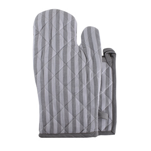 Manoplas para horno de algodón 100% con tira de silicona, soportes para ollas verdes para cocinar, hornear en microondas, protección de alimentos para el hogar para restaurantes - Product Image 4