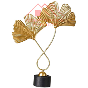 Sculpture abstraite moderne pour la décoration du salon, dernier design, sculpture en métal et fer pour le dessus de table de salon - Product Image 5