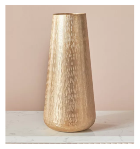 Jarrones personalizados de alta calidad, florero de Metal de latón antiguo para decoración de boda rústica, mesa de sala de estar, jarrones de jardín de entrada - Product Image 5