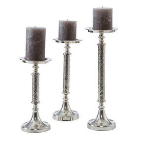 Support de bougie en métal plaqué or fait main, style vintage, qualité supérieure pour la décoration de table de Noël à la maison, livré avec - Product Image 4