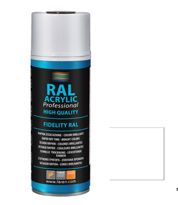 Pintura en aerosol blanca mate RAL 9010 400ml. (Faren 5VF400) - Product Image 1