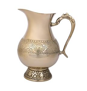 Royal Look Metal <b>Water</b> <b>Jug</b> With Brass Handle for Kitchen & Tabletop <b>Water</b> Drinking Pitcher Hotel Supplies . - Product Image 5