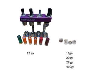4X Steel Shot Shell Loading Press Heads 12ga/20ga with 6x High Magnification for Tactical <b>Hunting</b> & Outdoor Use - Product Image 1
