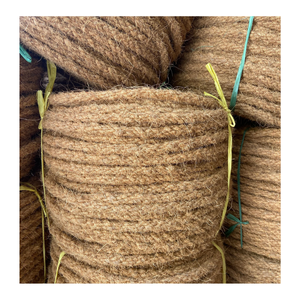 เชือกกะทิโรงงานเวียดนามชั้นนําม้วนเชือกมะพร้าวที่แข็งแกร่ง 3 มม. - 30 มม. จากเส้นใยมะพร้าวธรรมชาติ 100% - เชือกเส้นใยมะพร้าว - Product Image 1