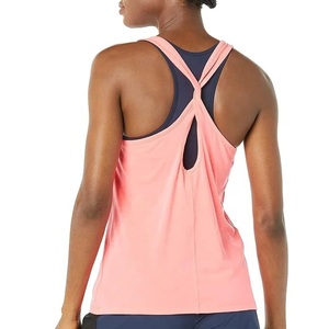 Débardeur de sport tricoté sans couture en spandex respirant pour femme, toutes tailles, idéal pour l'entraînement et la course, collection été, vente chaude - Product Image 3