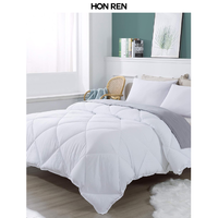 Échantillon gratuit couette alternative en duvet réversible extra chaude ultra douce lavable en machine literie couette insérer pour toutes les saisons