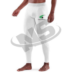 Legging confortable pour homme, vêtements de sport de haute qualité, leggings de course à pied, leggings de fitness, taille élastique réglable, logo personnalisé - Product Image 5