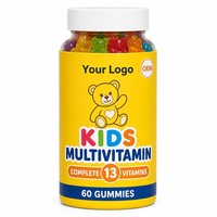 Kinder Multivitamine Gummies Compleet 13 Vitaminen Kauwbare Fruit Supplement 60 Gummies OEM