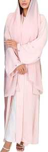 Abaya classique à manches longues avec coupe simple, légère et confortable pour un usage quotidien ou des occasions spéciales - Product Image 5