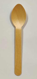 Cuillère en bois jetable en bois de bouleau élégante de vente chaude Ustensiles biodégradables écologiques pour un usage quotidien et des fêtes pour des événements - Product Image 4