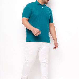 Polos de alta calidad transpirables y ligeros de talla grande para hombre, nuevo diseño personalizado, tela de algodón hecha, polos para hombre - Product Image 4
