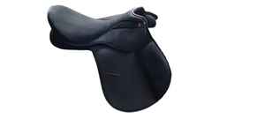 Juego de sillín de caballo completo de cuero personalizado, sillines de doma de salto, venta de sillín de caballo de contacto cercano con salto, diseño de cuero - Product Image 3