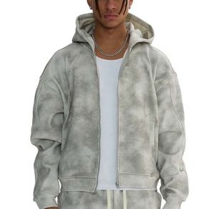 Chándales lavados con ácido y logotipo personalizado de alta calidad para hombre, chándales acampanados con estampado abullonado, pantalones de chándal personalizados para hombre - Product Image 5