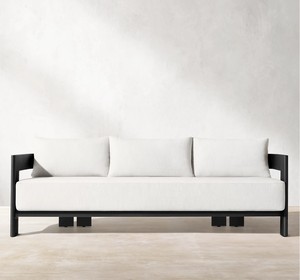 Mobili <span class=keywords><strong>da</strong></span> giardino dal <span class=keywords><strong>Design</strong></span> moderno Set di divani <span class=keywords><strong>da</strong></span> <span class=keywords><strong>esterno</strong></span> in alluminio verniciato a polvere di lusso <span class=keywords><strong>da</strong></span> 4 pezzi per Villa dell'hotel - Product Image 2