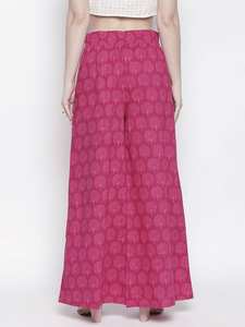 Rayon Palazzo Pants <b>Stitching</b> Palazzo Pants for Women Casual Wear Palazzo - Product Image 3