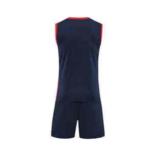 Uniforme de Voleibol Transpirable Personalizado OEM, Conjunto con Gráficos Sublimados Impresos, Material 100% Poliéster para un Movimiento Suave y Absorción del Sudor - Product Image 2