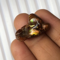 Agate mexicaine de haute qualité opale de feu polie pierre précieuse en vrac pour l'utilisation de bijoux Agate de feu naturelle de taille brute et libre
