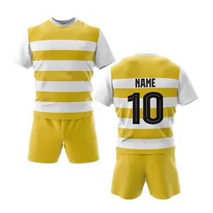 Maillot de rugby pour homme sur mesure, nouveau style, sublimation intégrale, polyester antibactérien, service OEM, uniforme sportif 340g - Product Image 4