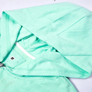 Sweat-shirts d'hiver brodés pour hommes, design personnalisé, vente en gros, logo personnalisé, couleur unie, fermeture éclair, respirants, en coton - Product Image 2