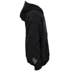 เสื้อสวมหัวมีฮู้ดแบบมีซิปสำหรับผู้ชายเสื้อแจ็กเก็ตมีฮู้ดผ้าคอตตอนปักโลโก้ - Product Image 3