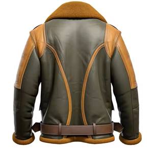 Chaleco de Cuero para Hombre Inland Industries, Tela de Lona Transpirable, Ropa Exterior Informal de Invierno, Cuello en V, Un Solo Botón, Talla Grande, 260g - Product Image 2