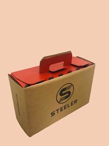 OEM Recycled Corrugated Carton Box with Paper Handle for Shoes <b>Packaging</b> and Gifts - Product Image 2