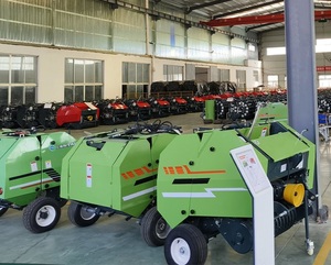 Agriculture Machinery Hay Baler <b>Walking</b> Tractor Round Net Round Baling <b>Machine</b> Round Straw Hey Baler - Product Image 2