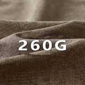 Sweat-shirts à col rond épais brodés de haute qualité personnalisés, lavés à l'acide, avec un design délavé au soleil pour hommes - Product Image 5