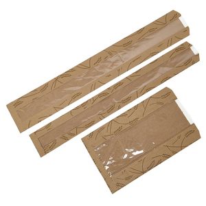 ถุงเก็บขนมปังแบบมีหน้าต่างคราฟท์เพื่อการมองเห็นที่สะดวก - Product Image 2