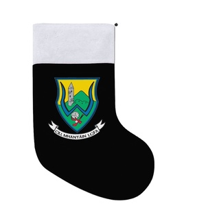 Lot de 3 chaussettes Tech Crew de meilleure qualité Design personnalisé Noir/Gris jais ODM Performance Spandex/Polyester Cuff Logo pour le sport - Product Image 1