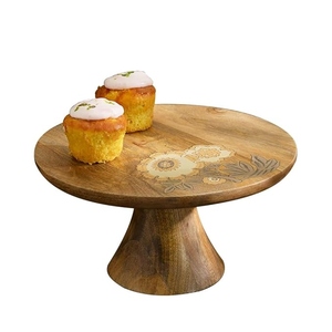 Présentoir à gâteaux en bois de style antique pour boulangerie, mariage et décoration intérieure Présentoir en bois de qualité supérieure - Product Image 1