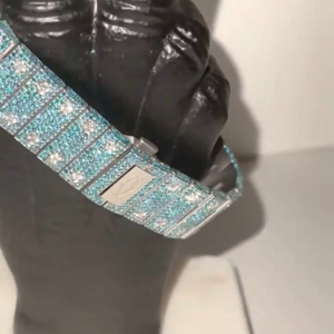 นาฬิกาเพชรคุณภาพสูงแบบใหม่ล่าสุดสำหรับผู้ชาย เพชร VVS ดีไซน์หรูหราทันสมัย ของขวัญเครื่องประดับแฟชั่นสุดฮิปฮอป - Product Image 4