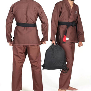 100% coton Jiu Jitsu uniforme BJJ Kimono lourd GSM respirant haute qualité Arts martiaux porter bas quantité minimale de commande karaté uniforme - Product Image 4