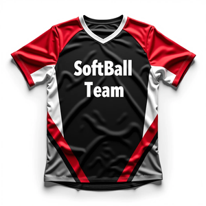 Camisetas de fútbol sublimadas personalizadas para hombre, camisetas de pesca de fútbol, cuello redondo, ajuste cómodo 100% con sensación transpirable - Product Image 3