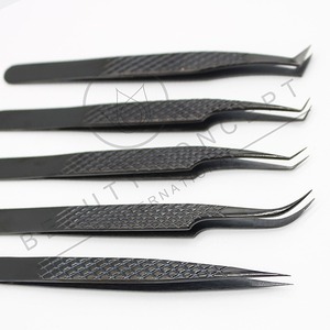 Pinzas para Pestañas de Grado Profesional, Herramienta de Belleza para Estilizar Pestañas, Extensiones de Pestañas, Lifting de Pestañas, Maquillaje y Salón - Product Image 4