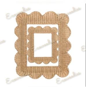 Cadre photo en hêtre massif naturel Cadre photo en bois classique Tenture murale Affichage Décoration murale Rusti Cadres photo en bois - Product Image 3