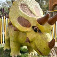 Modèle de dinosaure simulé électrique animatronique d'intérieur de parc d'aventure pour le centre commercial de parc d'attractions