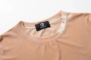 T-shirt personnalisé 100% coton avec broderie et pierres GEM, coupe ample et épaisse, effet vieilli, délavé soleil, délavé à l'acide, impression DTG - Product Image 2