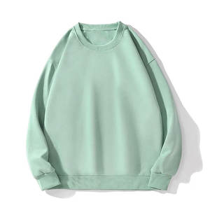 Haute qualité 430Gsm coton goutte épaule hommes sweat surdimensionné polaire col rond avec motif décoration pour l'hiver - Product Image 5