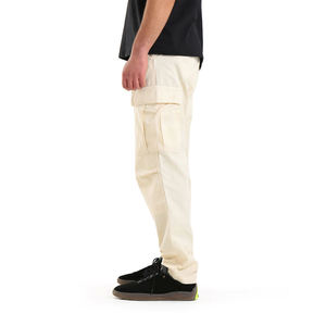 Gran oferta de pantalones Cargo de algodón para senderismo al aire libre, ropa de calle para hombre, pantalones Cargo informales rectos con varios bolsillos para hombre - Product Image 3