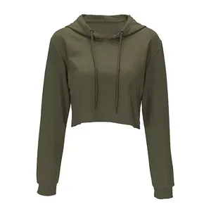 Ropa de calle, gran oferta, sudaderas con capucha para mujer, hechas en Material de alta calidad, sudaderas con capucha cortas para mujer - Product Image 1