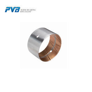 سبيكة معدنية خلفية فولاذية CuPb10Sn10/مع جيوب تزييت شجيرة ثنائية المعدن ، جلبة ثنائية المعدن ، SY - Product Image 5