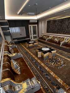 Asientos Orientales para el Suelo, Sofá Étnico, Sofá Árabe Majlis, Sofá Estilo Otomano, Conjunto Árabe Jalsa, Asientos Orientales de Lujo para el Suelo - Product Image 4