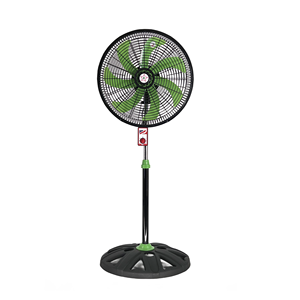 Ventilador de pedestal de alta velocidad de 18 pulgadas ventilador de refrigeración de plástico eléctrico caja de Material metálico instalación hogar garaje RV Hotel Taiwán - Product Image 1