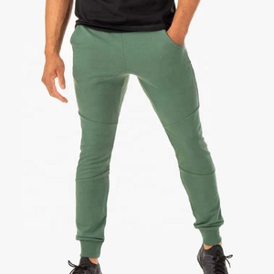 Pantalones de chándal de algodón orgánico transpirable y pesado con logotipo personalizado, pantalones de chándal bordados para gimnasio, Fitness, pantalones de chándal para hombre - Product Image 6