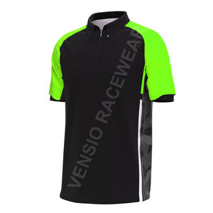 Polos cortos transpirables de secado rápido de poliéster para hombre al por mayor, diseño inspirado en mountainbike, ropa deportiva para motocicleta, Pit - Product Image 5