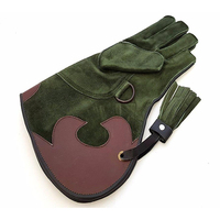 Gants de fauconnerie en cuir véritable de qualité supérieure, imperméables, antidérapants, pour l'entraînement, la sécurité en extérieur et la chasse.