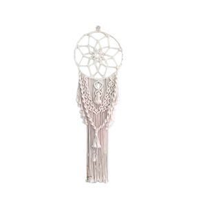 Atrapasueños de macramé con diseño de Luna creativa, diseño de fábrica diseñado para decoración de paredes, accesorios para el hogar, precios bajos, precio al por mayor - Product Image 1